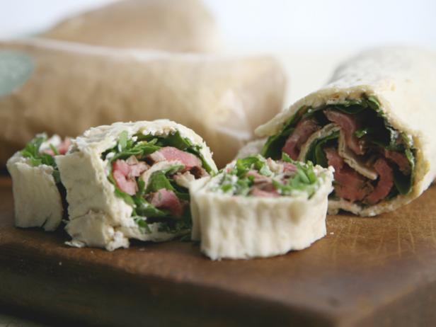 Flank Steak and Pepper Pinwheels image