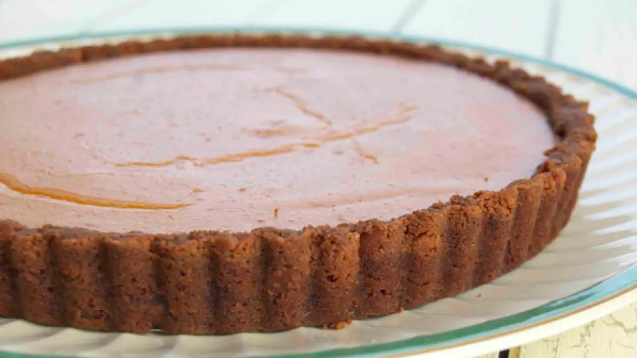 Claire's Ginger Pumpkin Tart