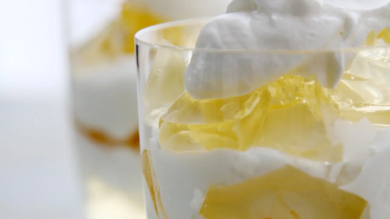 Prosecco Gelatin Parfait