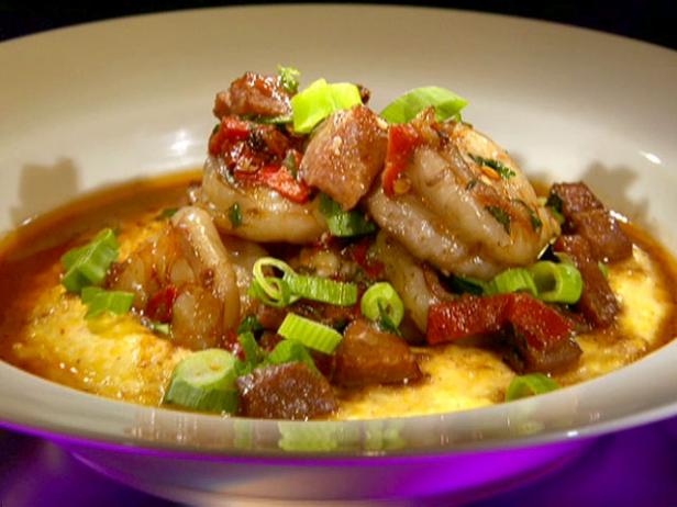 Spicy Low Country Shrimp And Grits Recipe Food Network