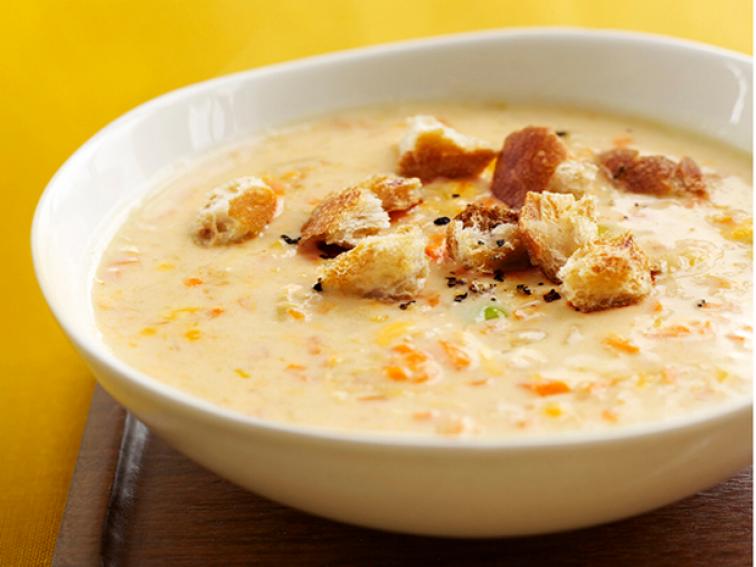 CheddarHorseradish Soup Recipe Food Network Kitchen Food Network