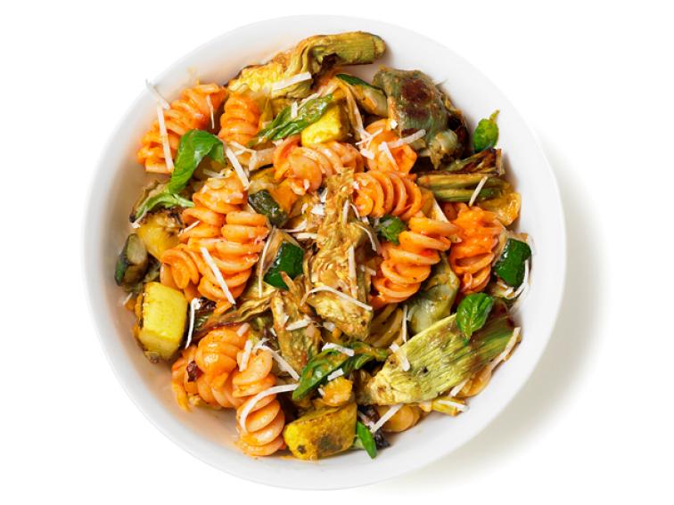 Roasted Vegetable Pasta Recipe | Food Network