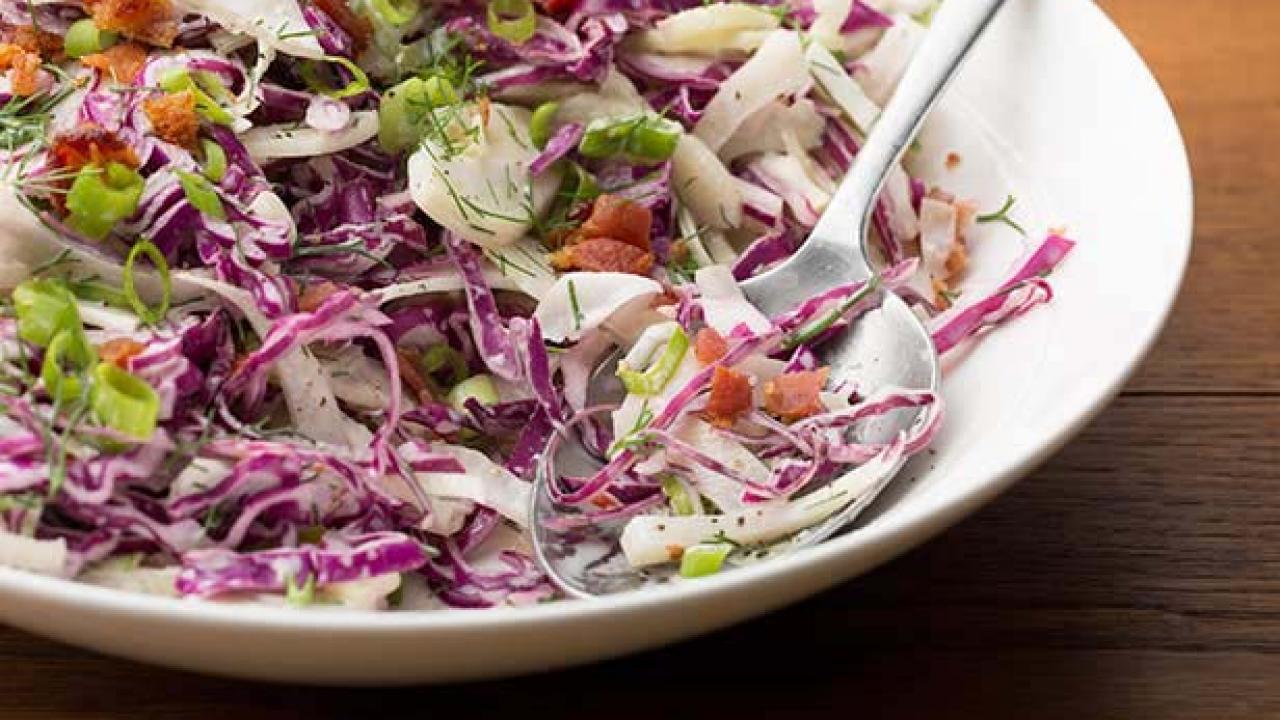 Fennel and Cabbage Slaw