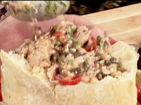 Grilled Tuna Pan Bagnat