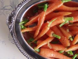 Carrots with Ginger Butter