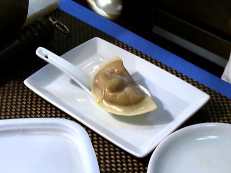 Seared Foie Gras with Foie Gras Soup Dumplings