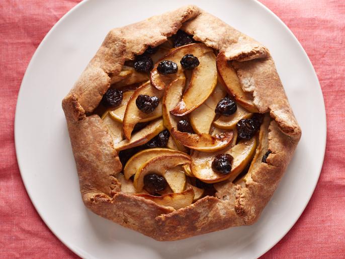 Rustic Apple Pie with Dried Cherries Recipe Ellie