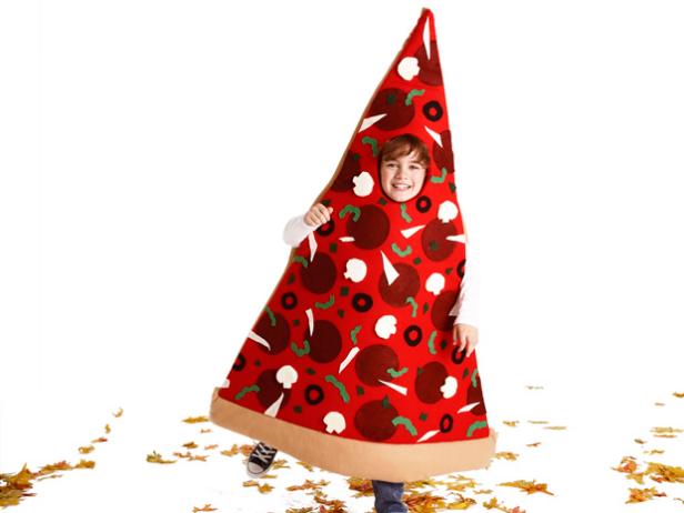Halloween Pizza Costume for a Child