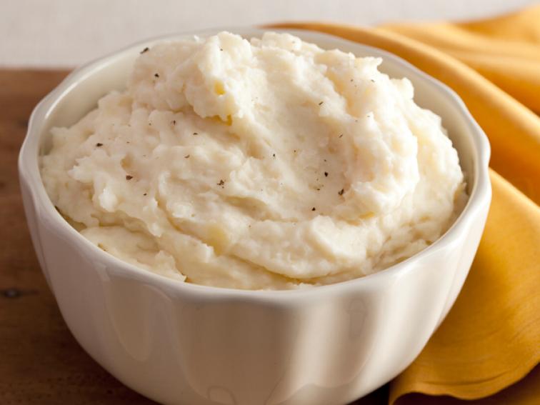 how does alton brown make mashed potatoes