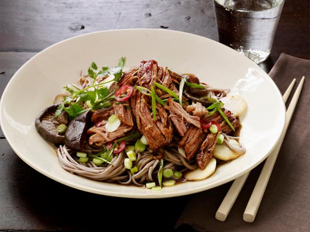 Asian Pork with Noodles