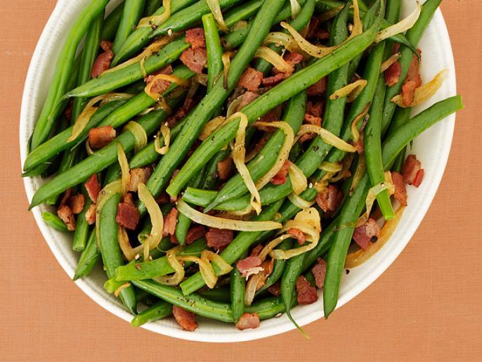 Bacon Braised Green Beans Recipe Emeril Lagasse Food Network
