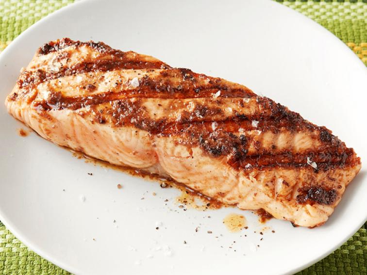 Salmon with Olive Vinaigrette Recipe Bobby Flay Food Network