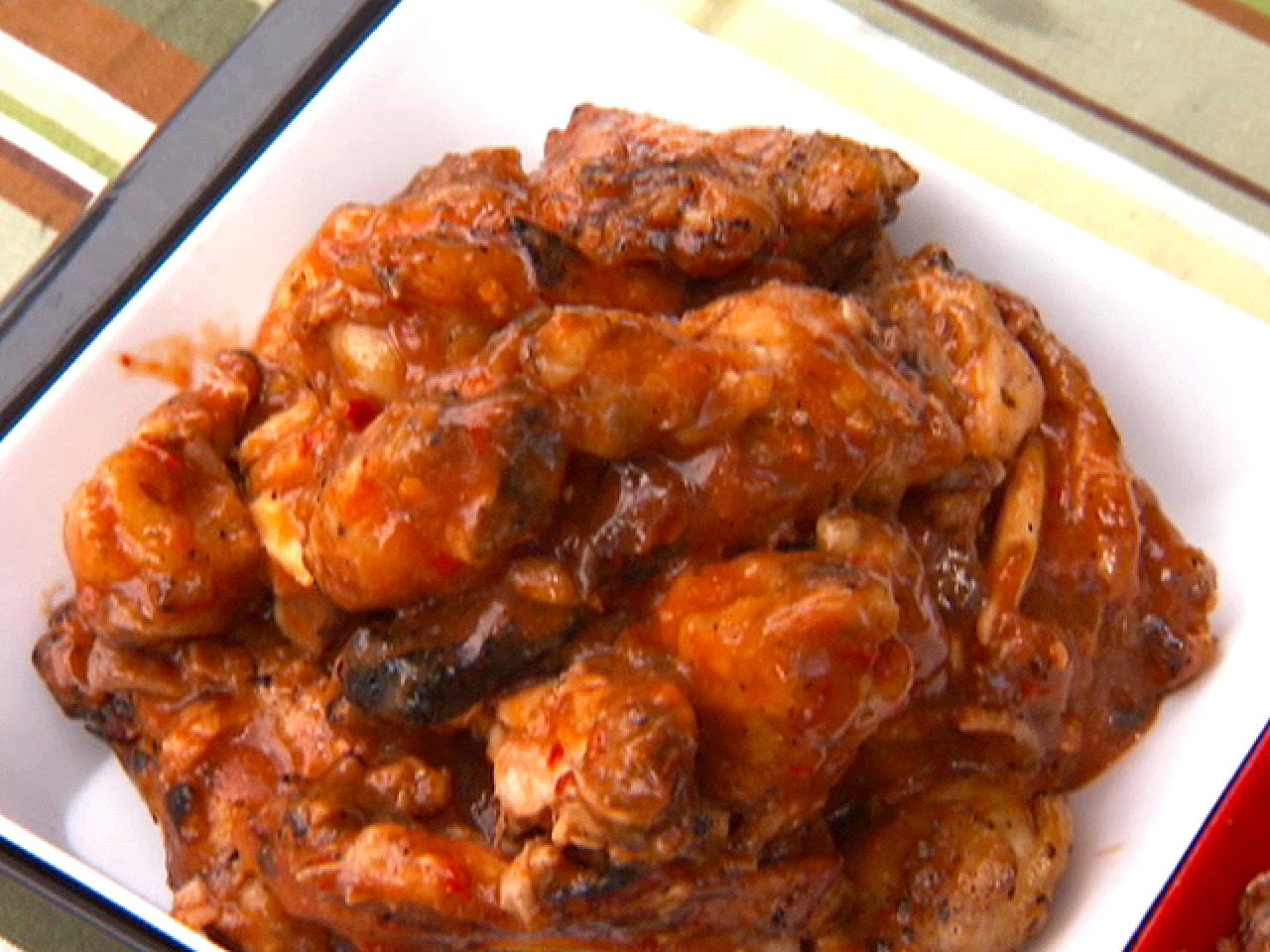 Spicy Tangy Carolina BBQ Wings