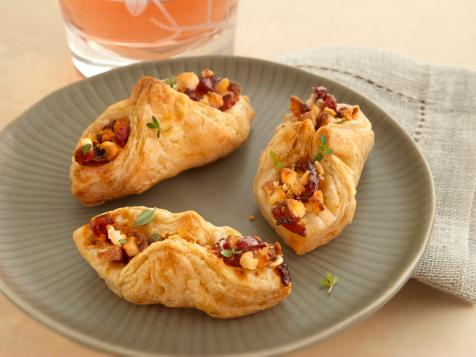 Goat Cheese, Cranberry Chutney and Toasted Walnut Envelopes