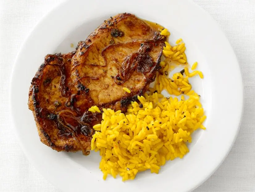 Week Night meal on a white plate