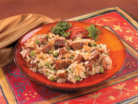 Zesty Rice with Chorizo