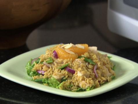 Asian Chicken and Rice Salad