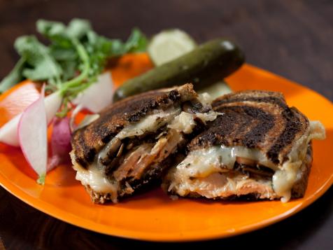 Sandwich Night: The Sliced Chicken and Mushroom Rachael