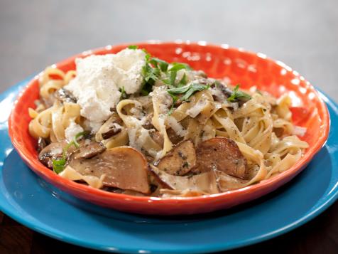 Fettuccine with Mushrooms