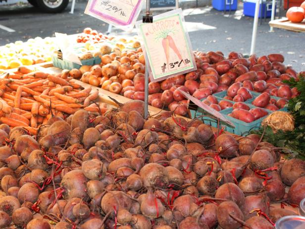 Root Veggies at the Market