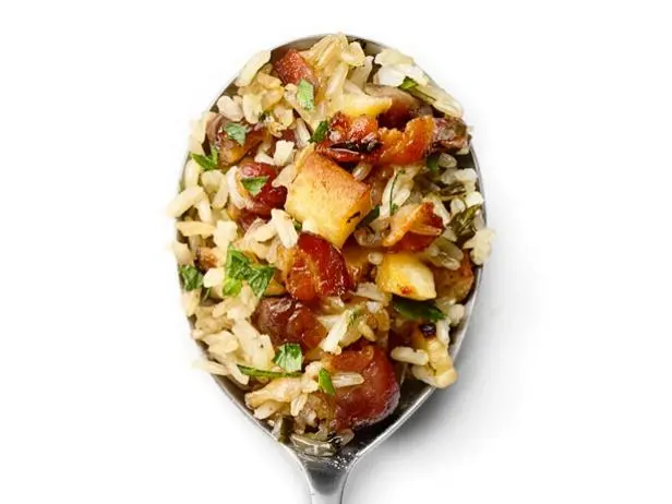 Bacon-Rice Stuffing Recipe - Chef's Resource Recipes