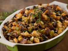 Try the recipe for Sourdough Bread Stuffing, from Food Network's Good Deal with Dave Lieberman.