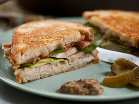 Roast Turkey, Avocado and Bacon Sandwich