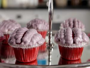 Spooky Red Velvet Brain Cupcakes By Anne Thornton