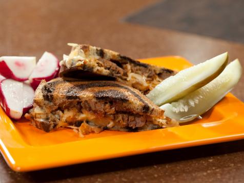 BBQ Brisket Reuben Sandwiches