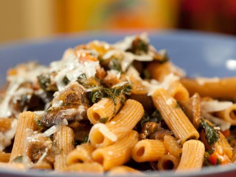 Portobello and Spinach Bolognese