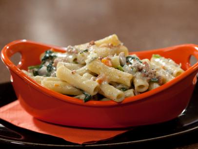 Baked Ziti with Spinach and Veal