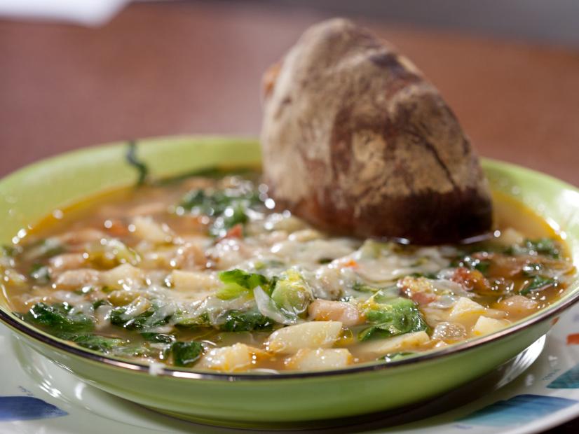 Hearty and Healthy 3 Bean Minestrone Recipe | Rachael Ray | Food Network