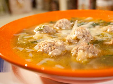Minestra with Beef and Pork Polpette