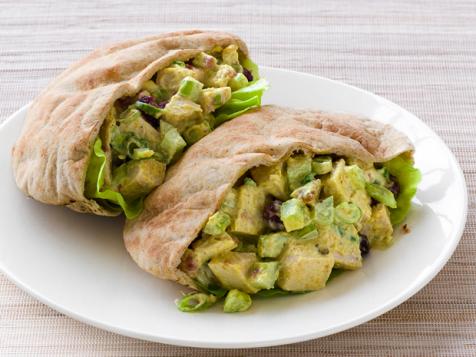 Sweet-and-Spicy Turkey Pitas