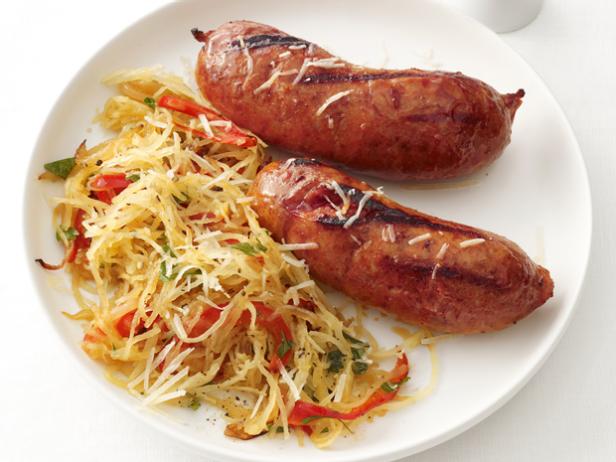 Spaghetti Squash With Sausage Recipe Food Network Kitchen Food Network