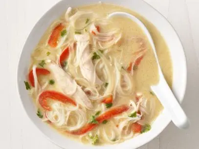 Thai Chicken Soup Recipe | Jamie Oliver | Food Network