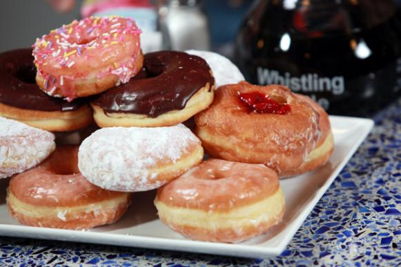 Secret Ingredient Challenge at Home: Coffee and Doughnuts