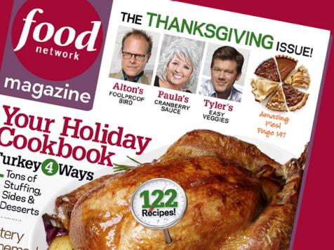 Food Network Magazine: November 2010 Recipe Index