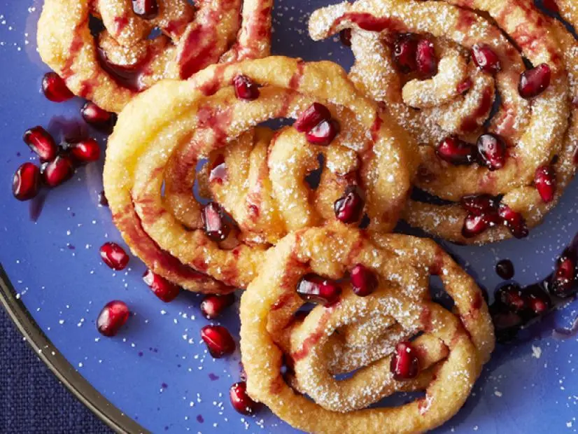 Fried Pastries With Wine Syrup Recipe Food Network Kitchen Food Network