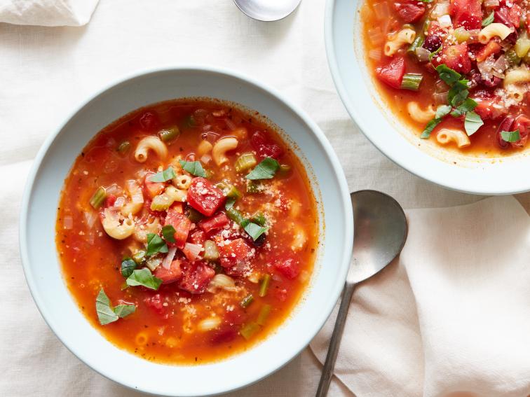 Minestrone Soup Recipe | Ellie Krieger | Food Network