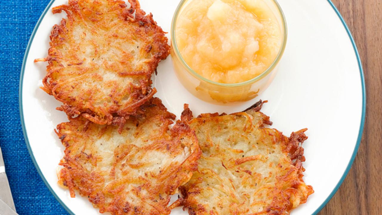 Potato Pancakes - Amanda's Cookin' - Meatless & Vegetarian