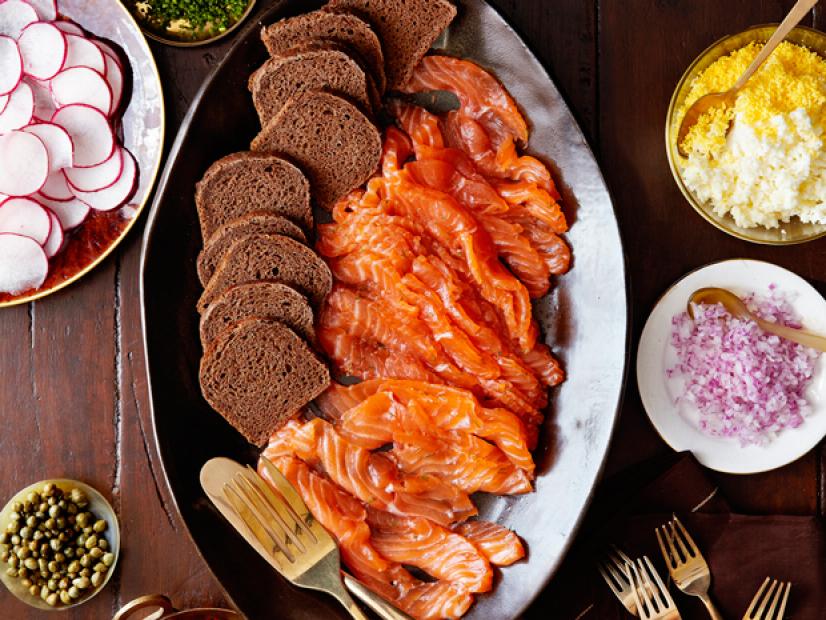 Gravlax With the Works