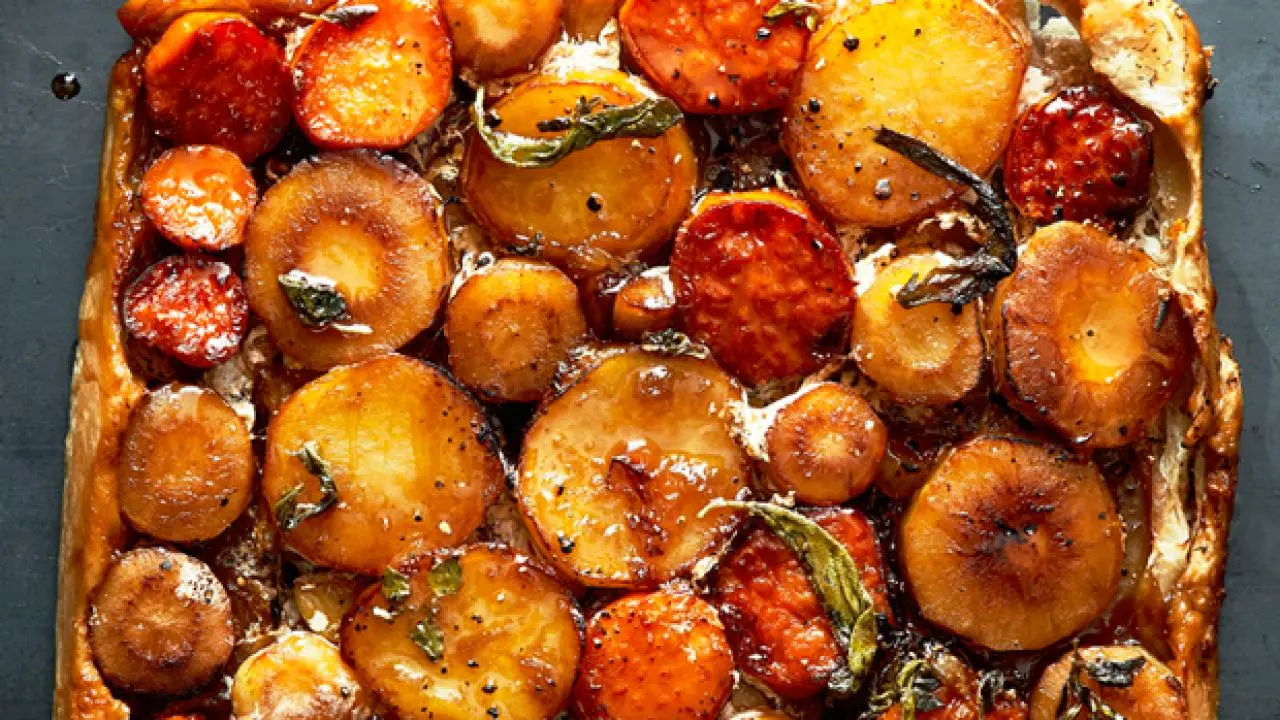 Vegetable Tarte Tatin Recipe | Food Network Kitchen | Food