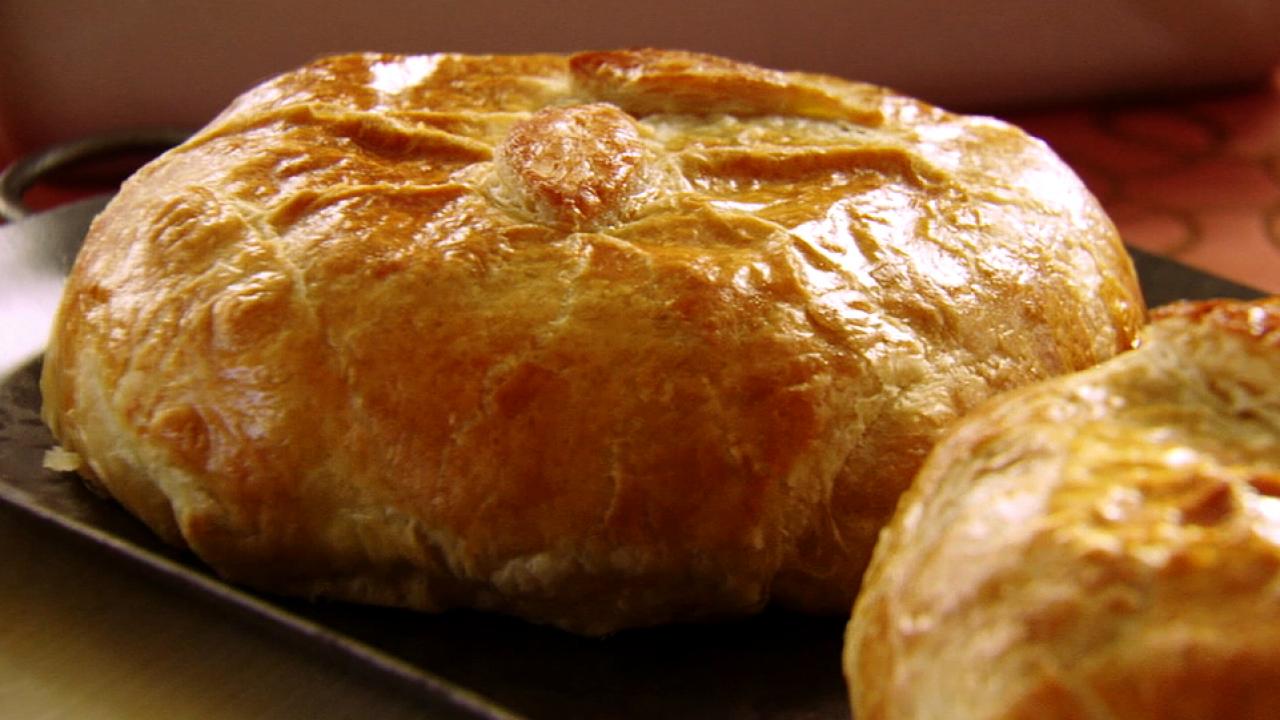 Brie and Onion Puff