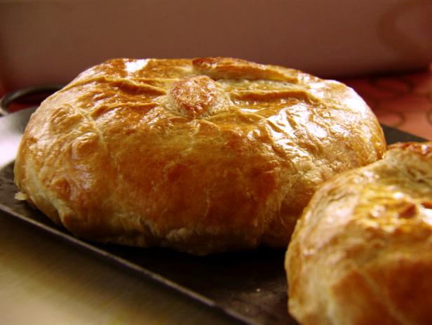 Brie and Onion Puff