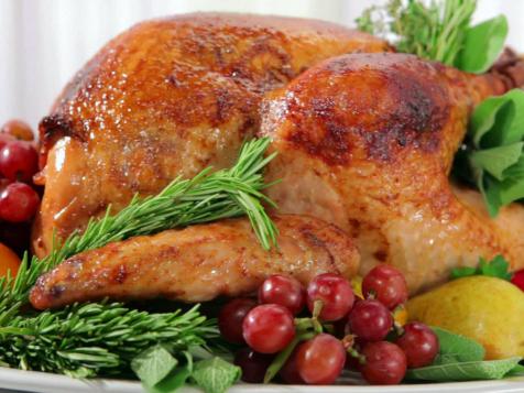 Herb and Pear Glazed Turkey