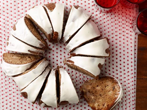 Spiced Apple-Walnut Cake with Cream Cheese Frosting