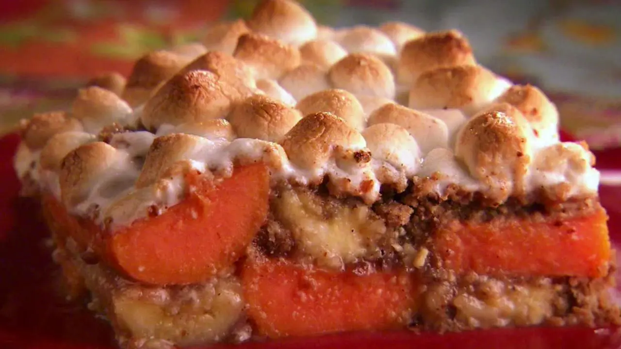 Banana-Yam Casserole