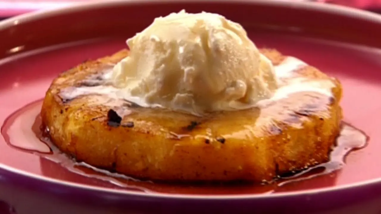 Honey-Glazed Grilled Pineapple