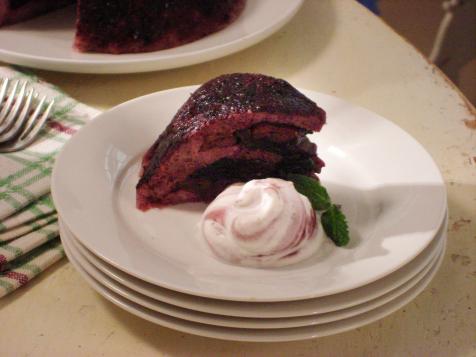 Minted Cherry Summer Pudding